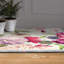 Tapis lavable à la main Amoroso B, tissé à la machine, 100% polyester, velours de 2 mm, antidérapant.-1133493753