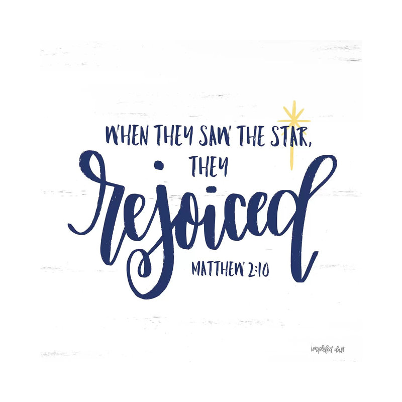 The Star by Imperfect Dust - Wrapped Canvas Print, 45.72 cm H x 45.72 cm W x 1.91 cm D
