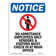 SignMission No Admittance Employees Sign with Symbol | Wayfair