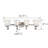 Bendigo Satin Nickel Vanity Light-92386112