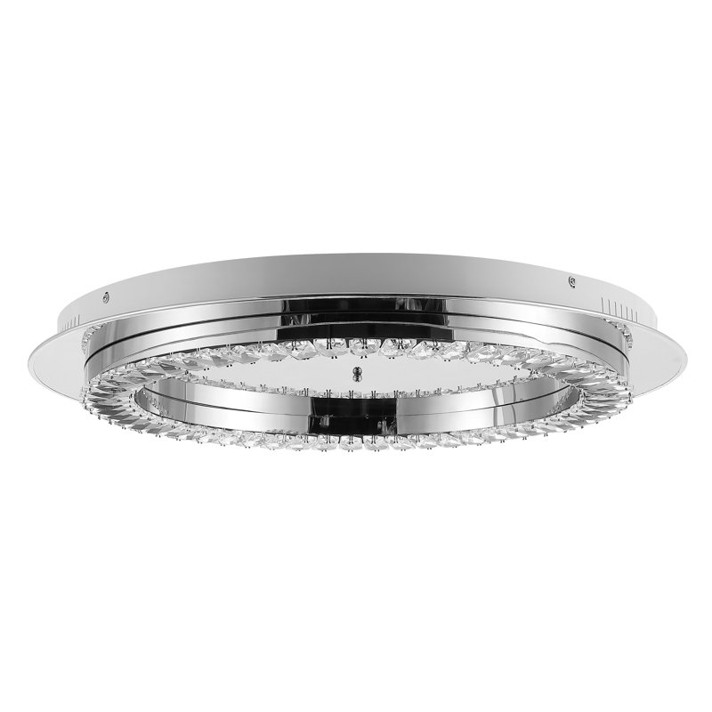 Markham LED Flush Mount, 2.75" H x 24" W x 24" D