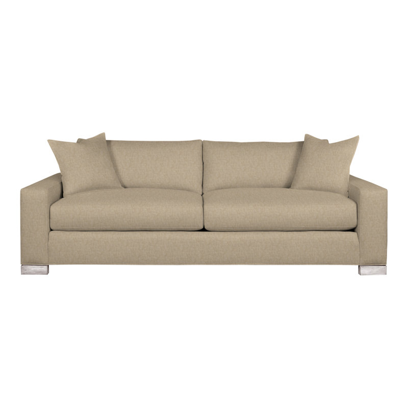 Canapé-lit 83,5 po Claremont, Perigold montage beige, Gris colombe