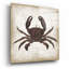 «Crab I» par Erin Clark, art mural en verre acrylique-332076042