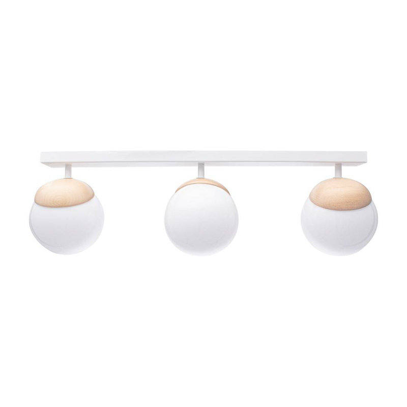 Parette Spotlight, White/Copper