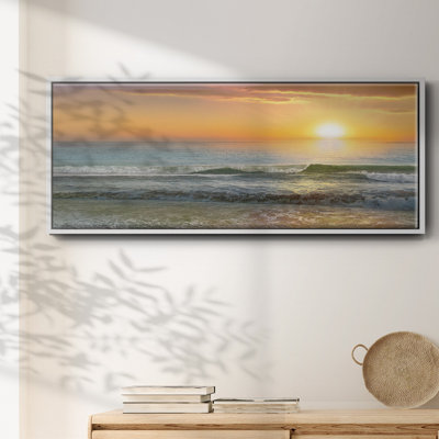 Dawn Rays- Framed Canvas