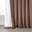 Rideaux en velours moelleux Matra pour chambre à coucher ‑ rideaux obscurcissants pour les fenêtres de salon, panneau simple-1630843105-1630843096