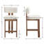 Tabouret rembourré avec structure en bois massif-508726522