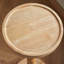 Table de bout ronde en bois massif, table à boissons à piédestal, grand support pour plante-118690972-118690973