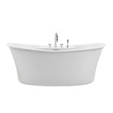 Loretta 3 60" Freestanding Soaking Bathtub