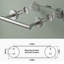 Ensemble de quincaillerie de salle de bain 2 pièces Celestine-99127137