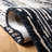 Nuran Drive Hand Tufted Wool/Cotton Abstract Rug in Ivory/Black-1138695997