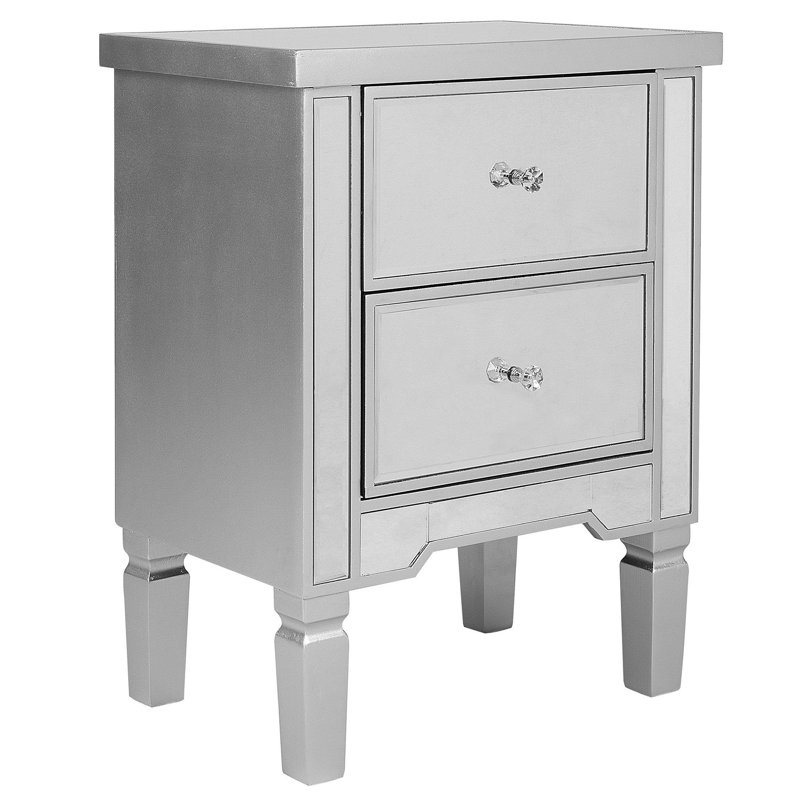 Juniper 49cm W Manufactured Wood Bedside Table