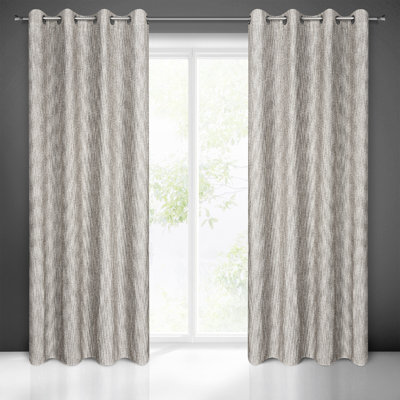 Weert Semi Sheer Curtains Single Panel