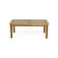 Outdoor Acacia Wood Rectangular Coffee Table, Teak, 43.25" W X 23.50" D X 17.00" H