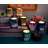 Coral Flower Scented Designer Candle with Metal Holder