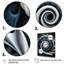 Bleu et blanc vitrail liquide II - art mural moderne sur toile-1869847143-1869847132