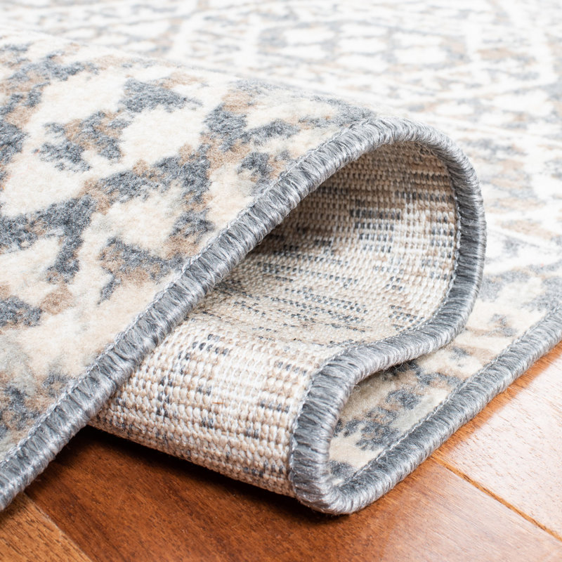 Tapis à motif de pyramides Dolan, Tapis de couloir 2 pi 2 po x 9 pi