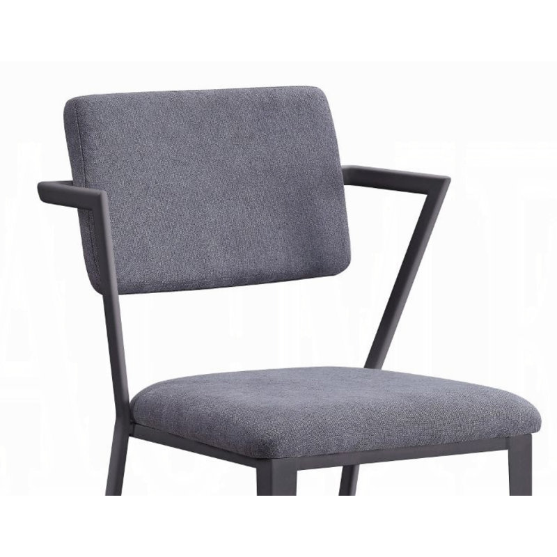 Chaise d'appoint Cargo, Gris