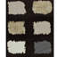 Tapis rectangulaire en soie / laine noué à la main noir / ivoire / beige-88508364