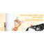 Arbre à chat avec bois, grand et transparent vaisseau spatial - 165 cm de haut, robuste pour les chats de 20 lb, fonction de grattage polyvalente pour chatons robustes, rembourrage moelleux, tampon à gratter horizontal