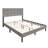 Linen Platform Bed -945541061-945541062