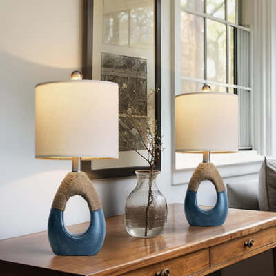 Ensemble de 2 lampes de chevet Boho