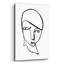 Art mural en verre «Silhouette 2» par Incado, 12 po x 16 po-1196398981