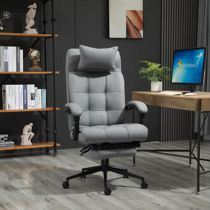 Fauteuil de direction ergonomique Aricia, Gris Heather