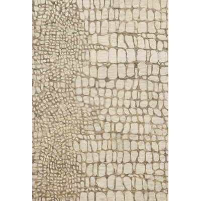 Masai Wool Animal Print Indoor Rug