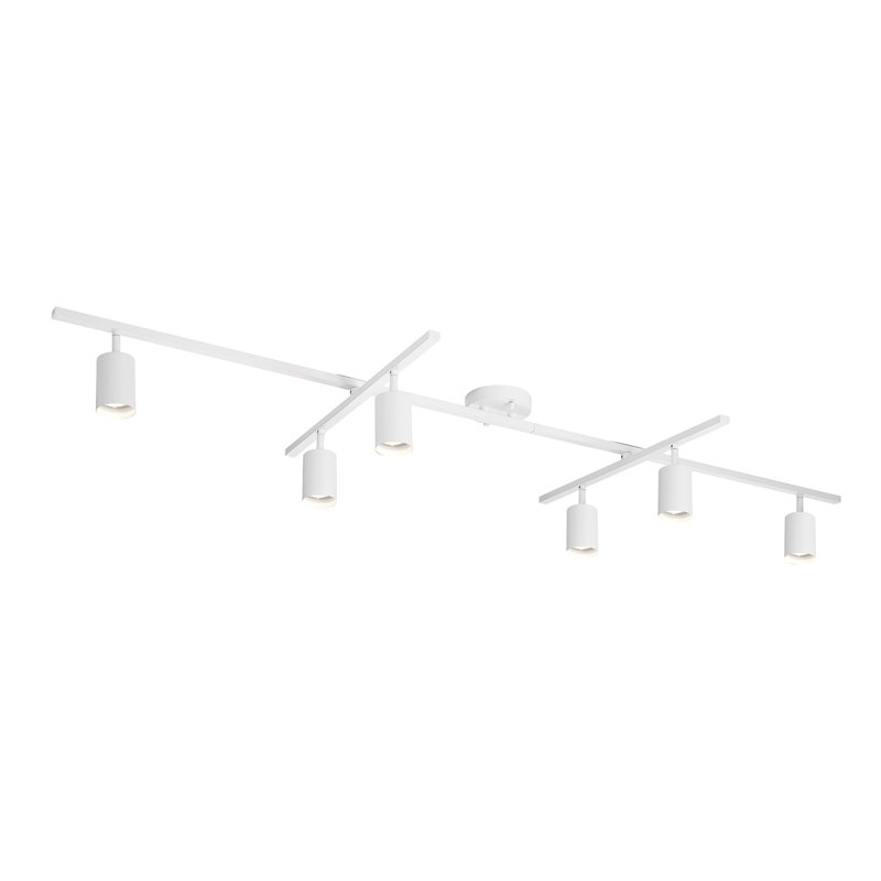 Ensemble de rail d'éclairage 64 lumières 64,25 po