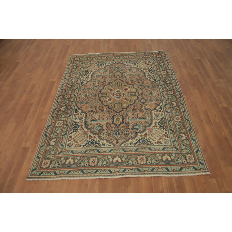Vintage Geometric Traditional Rug 5x7