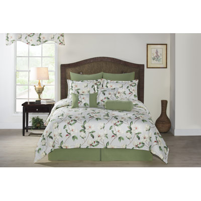 Cotton Floral Comforter Set