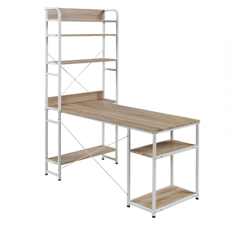 Audronė Metal Base Computer Desk