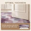 Tapis Creek2 moderne à l'aquarelle abstraite grise et blanche, lavable en machine, antidérapant, à poils courts, pour intérieur et extérieur, adapté aux animaux domestiques, idéal pour le salon, la chambre, la salle à manger, l'entrée, le corridor ou le bureau.-1889769433