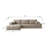 37" Wide Upholstered Sleeper Sofa