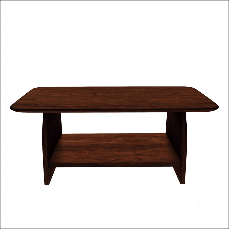 Table basse de salon moderne 47 pouces, Brun
