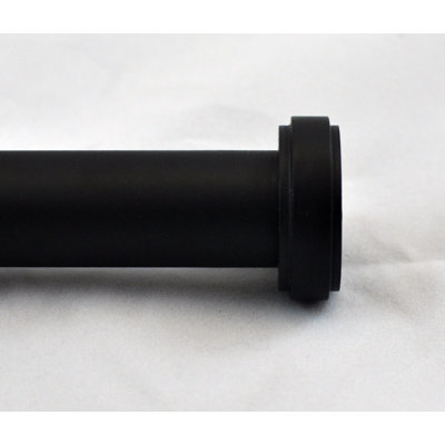 Nemec Adjustable 0.75'' Single Curtain Rod