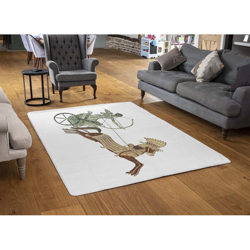 Olson Shag Area Rug, Rectangle 160 x 230cm