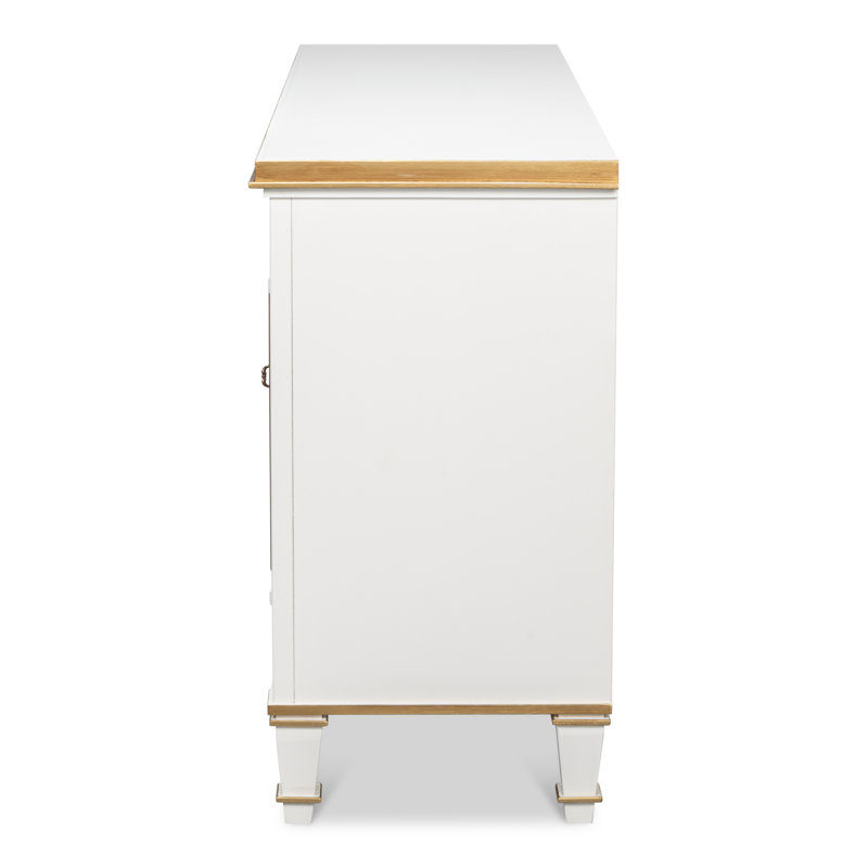 Louis XVI 60'' W Buffet, Cotina White