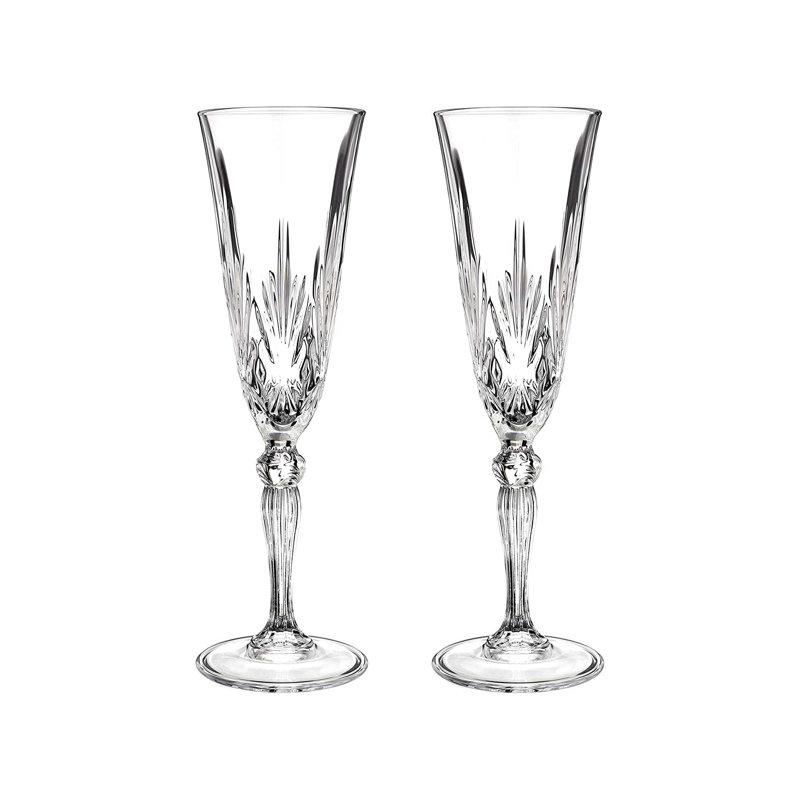 160ml Crystal Flute Set