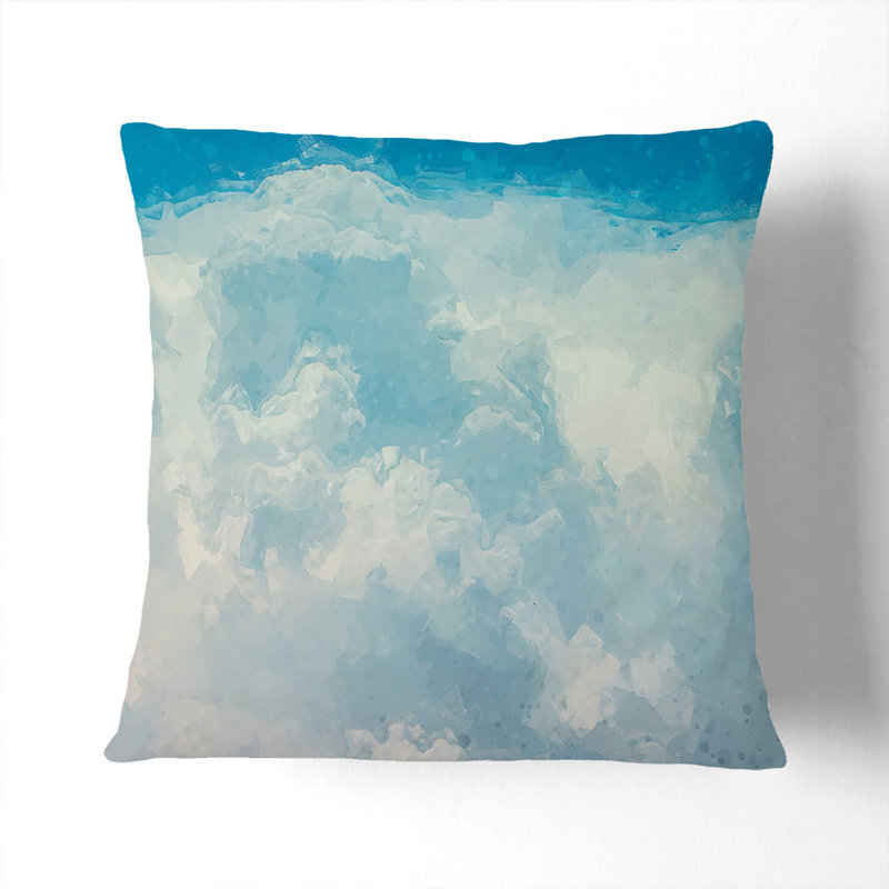 Square Throw Cushion, 40cm H x 40cm W x 15cm D, Black