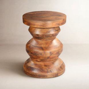 Solid Wood End Table