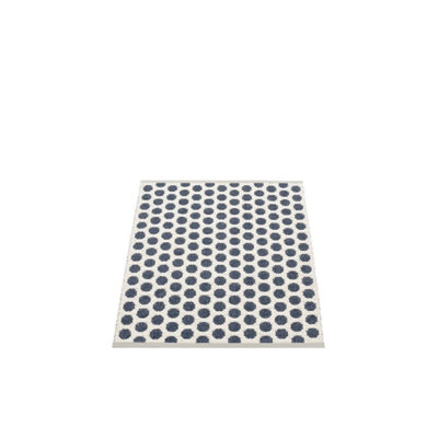 Rug NOA Dark Blue/Vanilla/W Grey stripe 2.25 x 8.25 ft