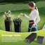 2 Pack Large Planters for Indoor Plants, Outdoor Tall Planter with Drainage Holes