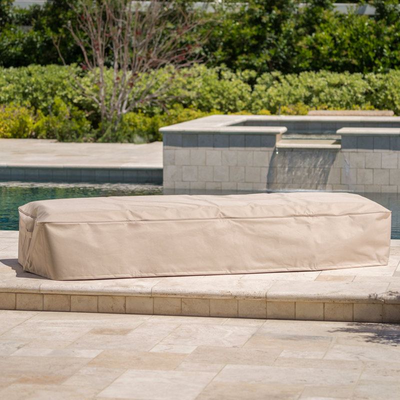 Coussin de chaise longue Shield, Beige