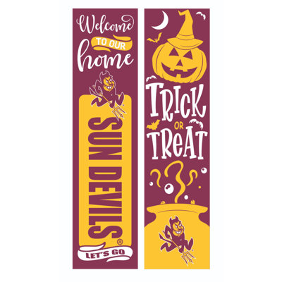 47" Double Sided Leaner, University Of Arizona, Halloween