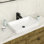 Lavabo de salle de bain rectangulaire encastré en céramique 19 po x l 12 po x 19 po