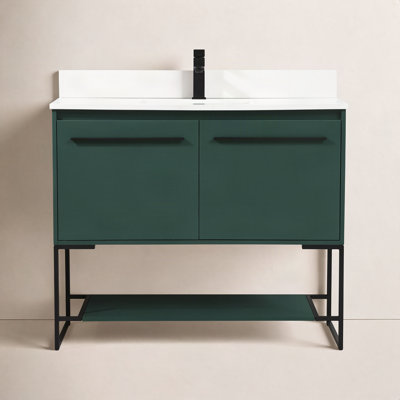 Ensemble de meuble-lavabo simple 40 po Rozell