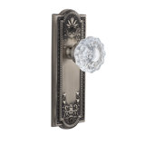 Grandeur Parthenon Plate Pasage with Versailles Crystal Door Knob