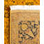 Overdyed Hand-Knotted Wool Modern-Contemporary Gold Area Rug 4' 7" x 7' 6"